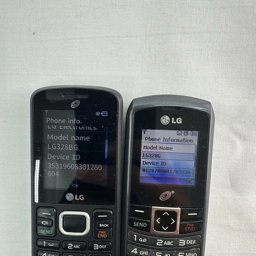 LG328BG & LG320G Cell Phone Lot – Tested – Basic Feature Phones – Tracfone